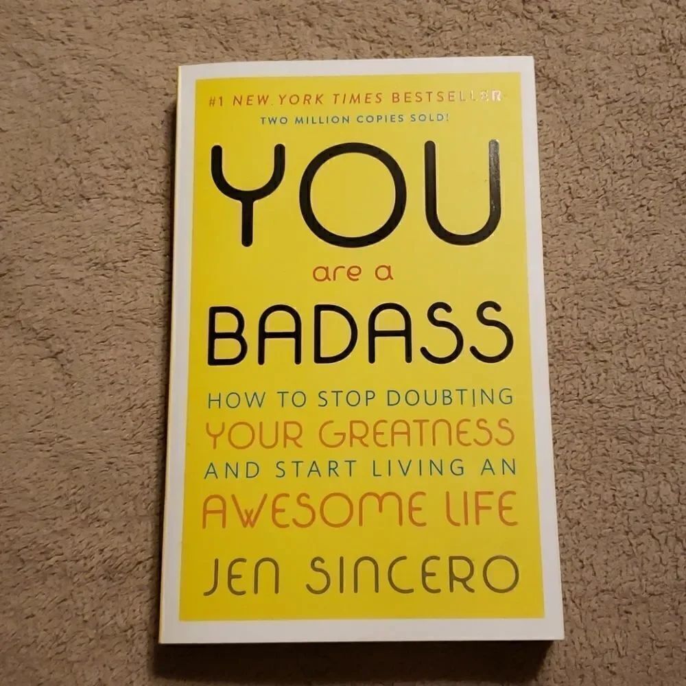❤ 3/$20. You are a badass by Jen Sincero.